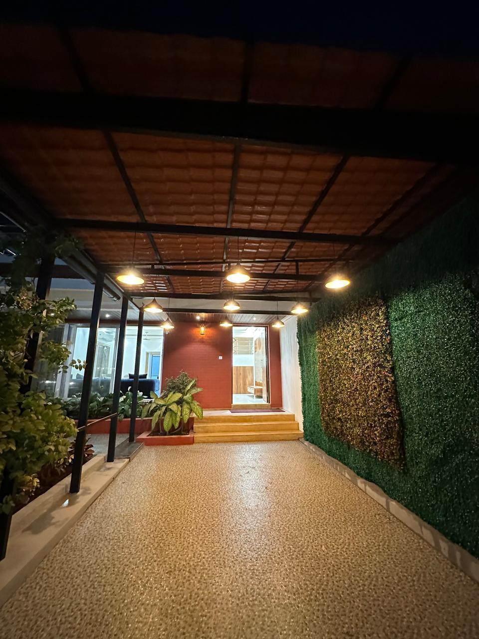 Villa entrance